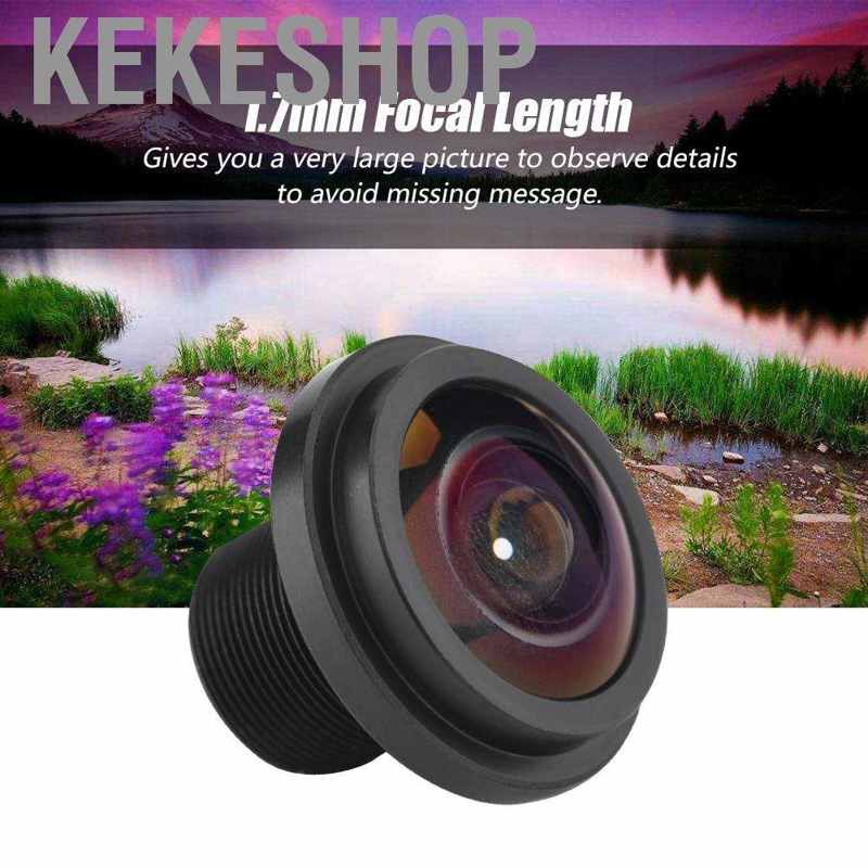 Kekeshop 5MP HD Fisheye Camera Lens 1.7mm Length 185° For CCTV Security Survelliance