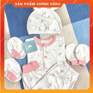 [SALE] Set quần áo sơ sinh Miomio 5 chi tiết