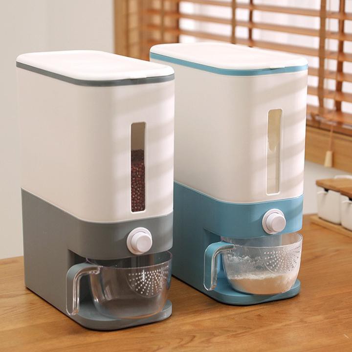 Hộp Đựng Gạo Tự Động Dung Tích 12l Tiện Lợi | BigBuy360 - bigbuy360.vn