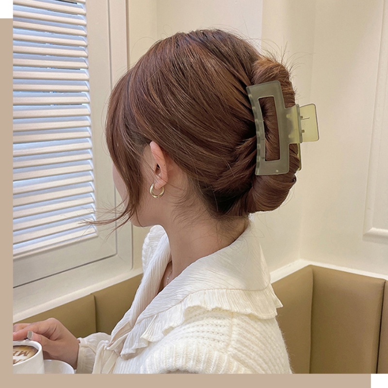 Kẹp Tóc Trong Suốt Thời Trang Cho Nữ