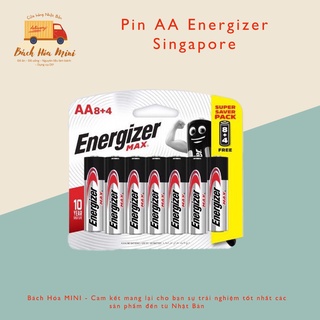Pin tiểu AA Energizer Max (Singapore)