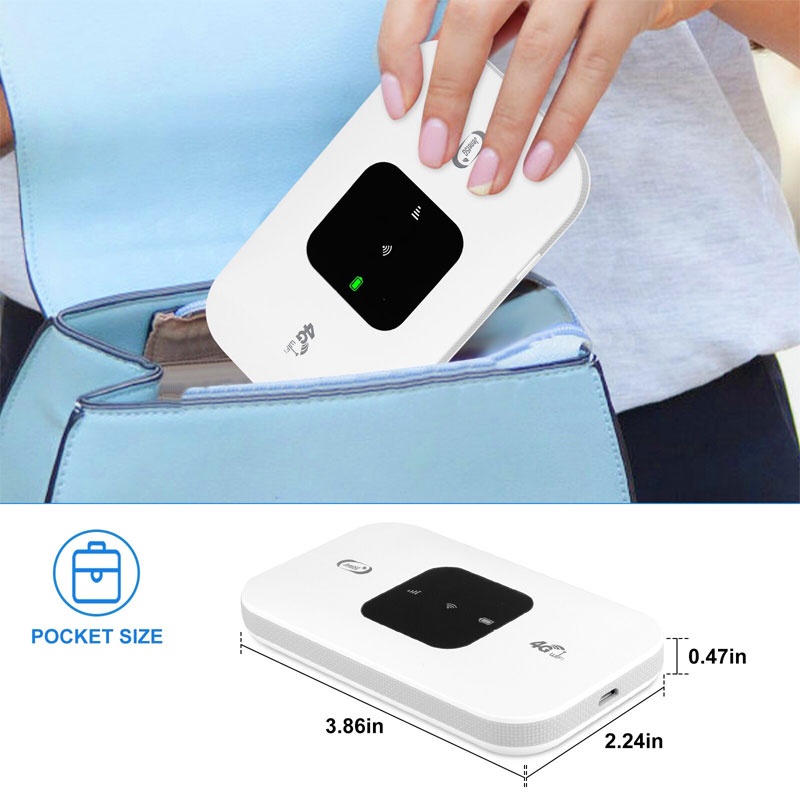 Bộ phát wifi 4G dùng pin MF800