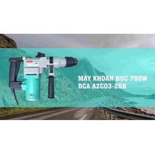 Máy khoan đục  DCA AZC03-26B 26mm