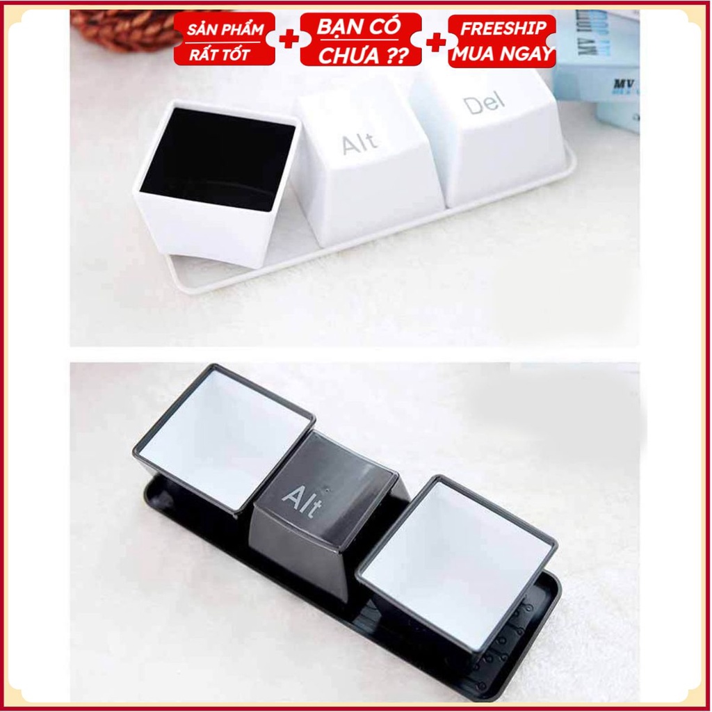 Bộ 3 Cốc Uống Nước - Hình Phím Máy Tính T1