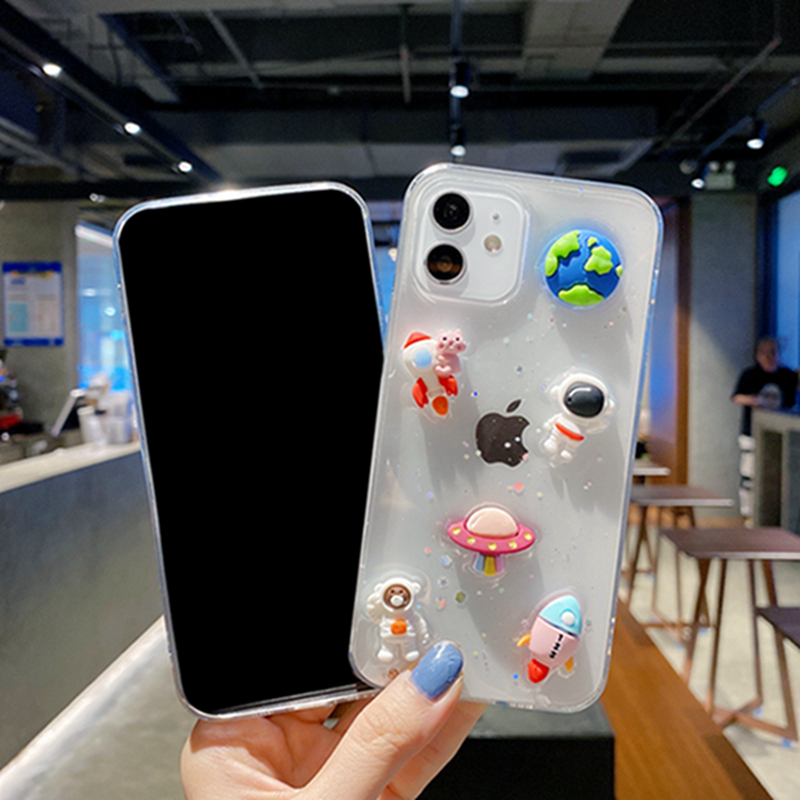Ốp Điện Thoại In Hình Phi Hành Gia Độc Đáo Cho Iphone 12 12promax 11 11pro Max X Xr Xs Max Xr 8 7 Plus 6 6s Plus | BigBuy360 - bigbuy360.vn