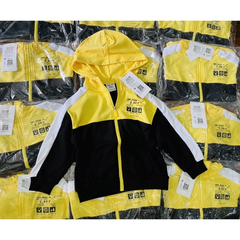Áo khoác da cá dư xịn bé trai bé gái thời trang thể thao size 3-8tuổi