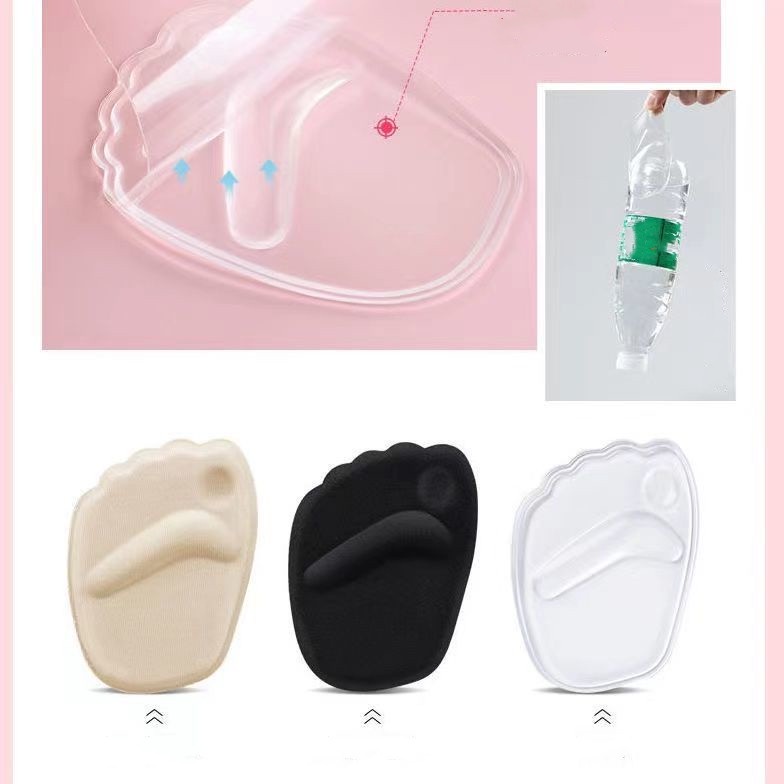 Miếng Lót Giày Cao Gót Bằng Silicone Tự Dính Chống Trượt Cho Nữ