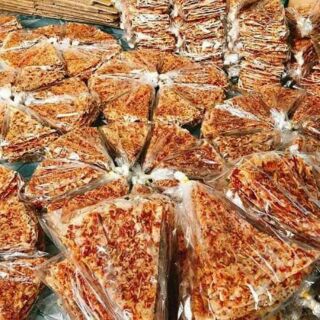 Bánh tráng sate tép bò khô đặc sản Đà Lạt
