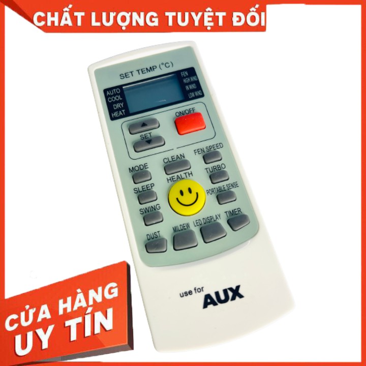 Điều khiển điều hòa, máy lạnh AUX (có mặt cười)