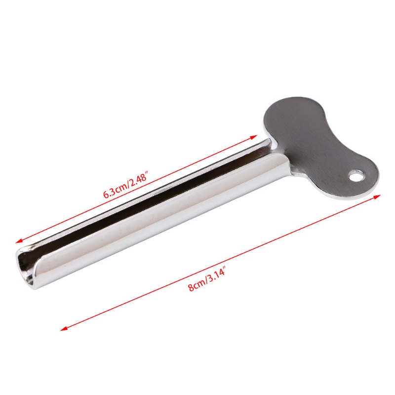 [Hàng mới về] Dụng cụ nặn tuýp kem đánh răng/ mỹ phẩm bằng sắt không gỉ tiện dụng