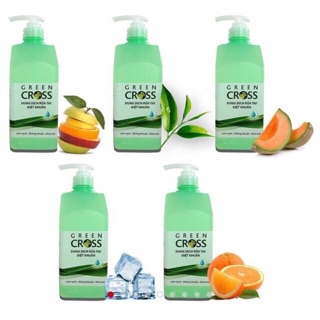 [HÀNG SẴN]GEL RỬA TAY KHÔ GREEN CROSS 500ML