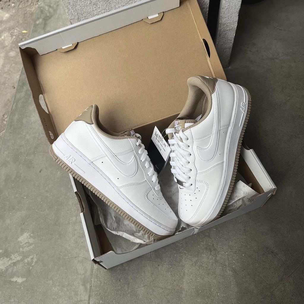 Giày Thời Trang Nike Air Force 1 Low 'White Taupe' Chính Hãng   DR9867-100