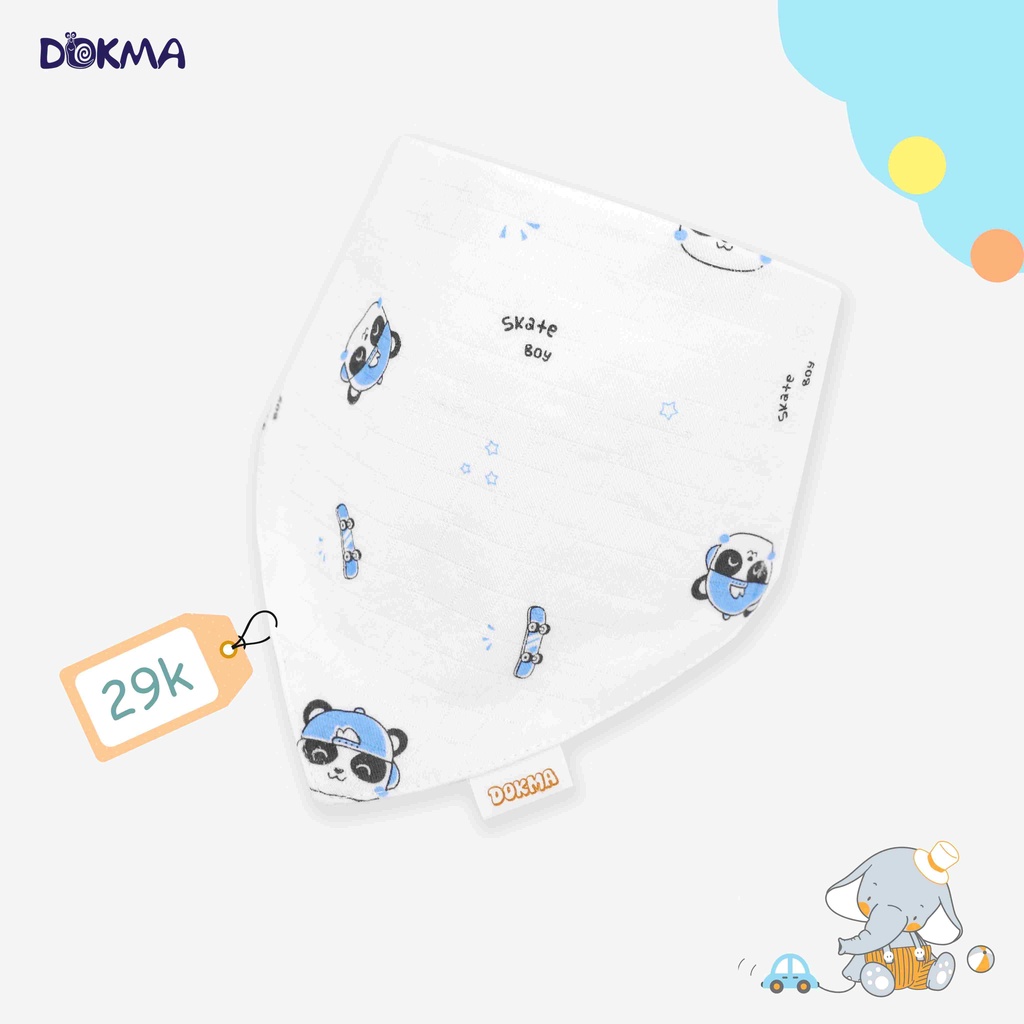 DS412 Khăn tam giác Dokma