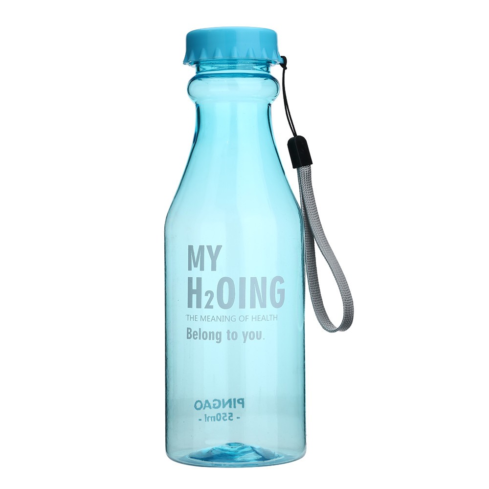 Bình Đựng Nước 550ml Chống Tràn Tiện Dụng Mang Theo Du Lịch Cắm Trại