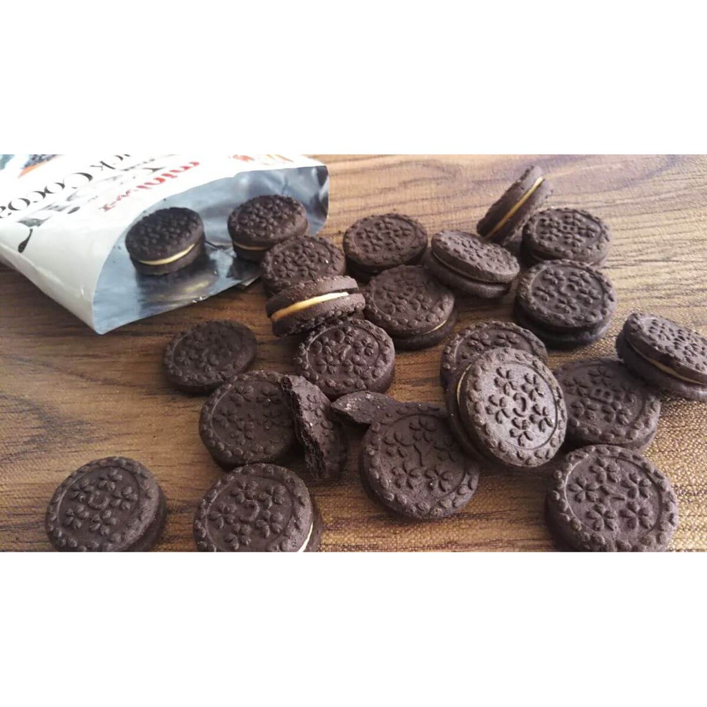 Bánh quy YBC Noir Black Cocoa gói 50gr | WebRaoVat - webraovat.net.vn
