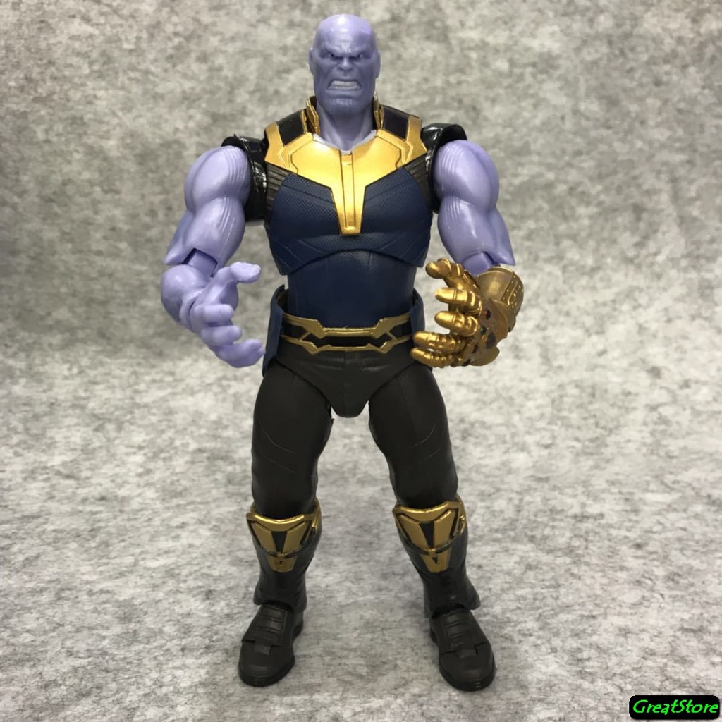 Mô hình Thanos trong Avengers Infinity war 1:12 Action Figure 18cm
