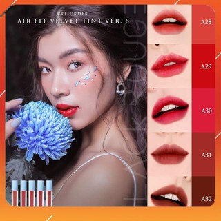 CHÍNH HÃNG -  Ver 6 - Son kem lì Black Rouge Air Fit Velvet Tint BLUEMING GARDEN Ver 6 A28 A29 A30 A31 A32