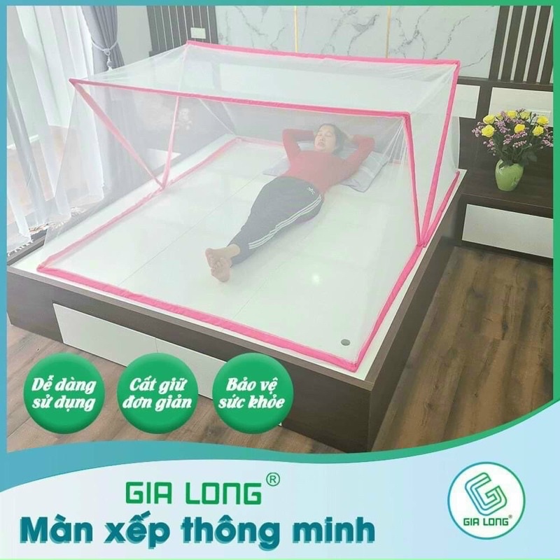 Màn xếp thông minh gấp gọn Gia Long. Màn xếp gấp gon tiện lơi gấp gọn hiện đại