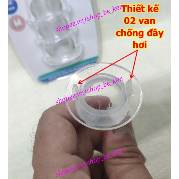 Bình sữa PP CỔ HẸP cao cấp thiết kế van chống đầy hơi  - Mum's Care