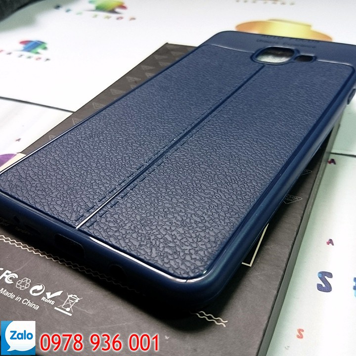 Ốp lưng Samsung Galaxy A9 Pro vân da loại A