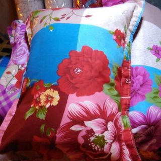 Bộ 2 chiếc gối gòn kèm vỏ gối (40 x 60)cm