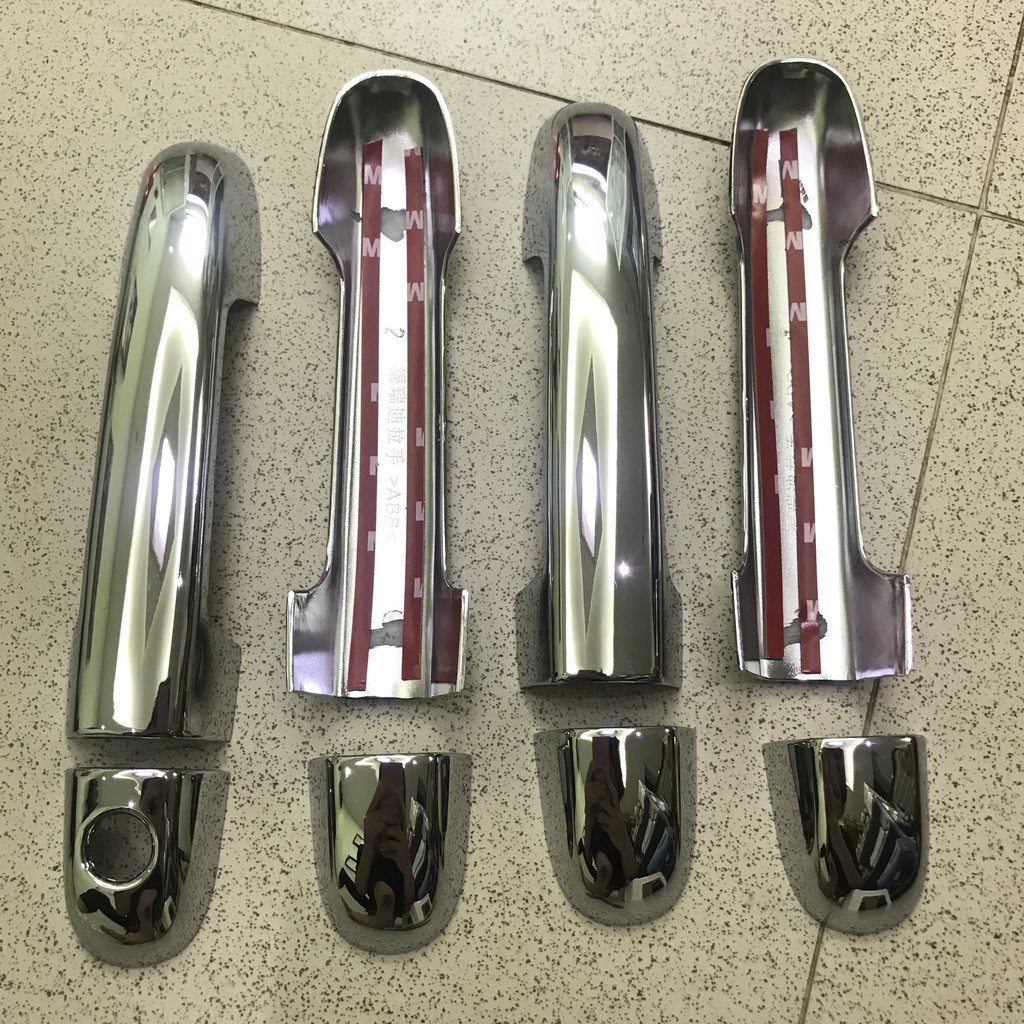 Bộ 4 Ốp Tay Cửa Xe Kia Forte,Cerato đời 2007 đến 2015 Mạ Crom cao cấp