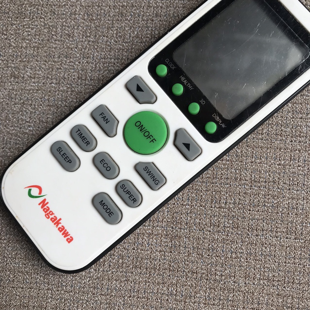 Điều khiển điều hòa nagakawa, Remote máy lạnh nagakawa hàng zin theo máy