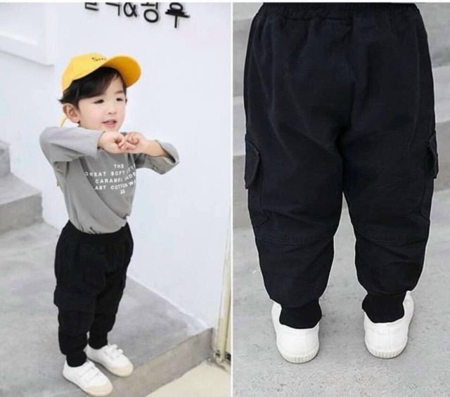 Quần jogger 3 màu cho bé[HÀNG SALE KO ĐỔI TRẢ]