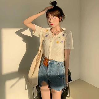 Áo Croptop Nữ Lưới Mỏng