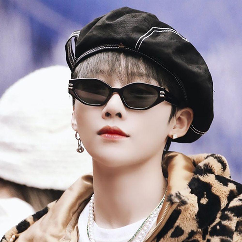 Kính Mát Hình Đa Giác Phong Cách Hip Hop Hàn Quốc Cổ Điển Dành Cho Nữ