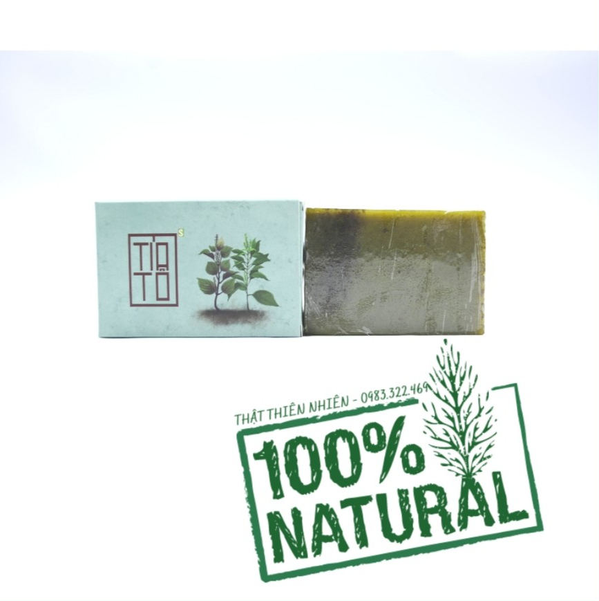 Xà bông tía tô - sinh dược -Ecobabo