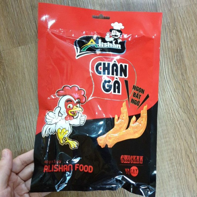 chân gà cay Việt nam alishan đóng gói 5 chân /túi | BigBuy360 - bigbuy360.vn