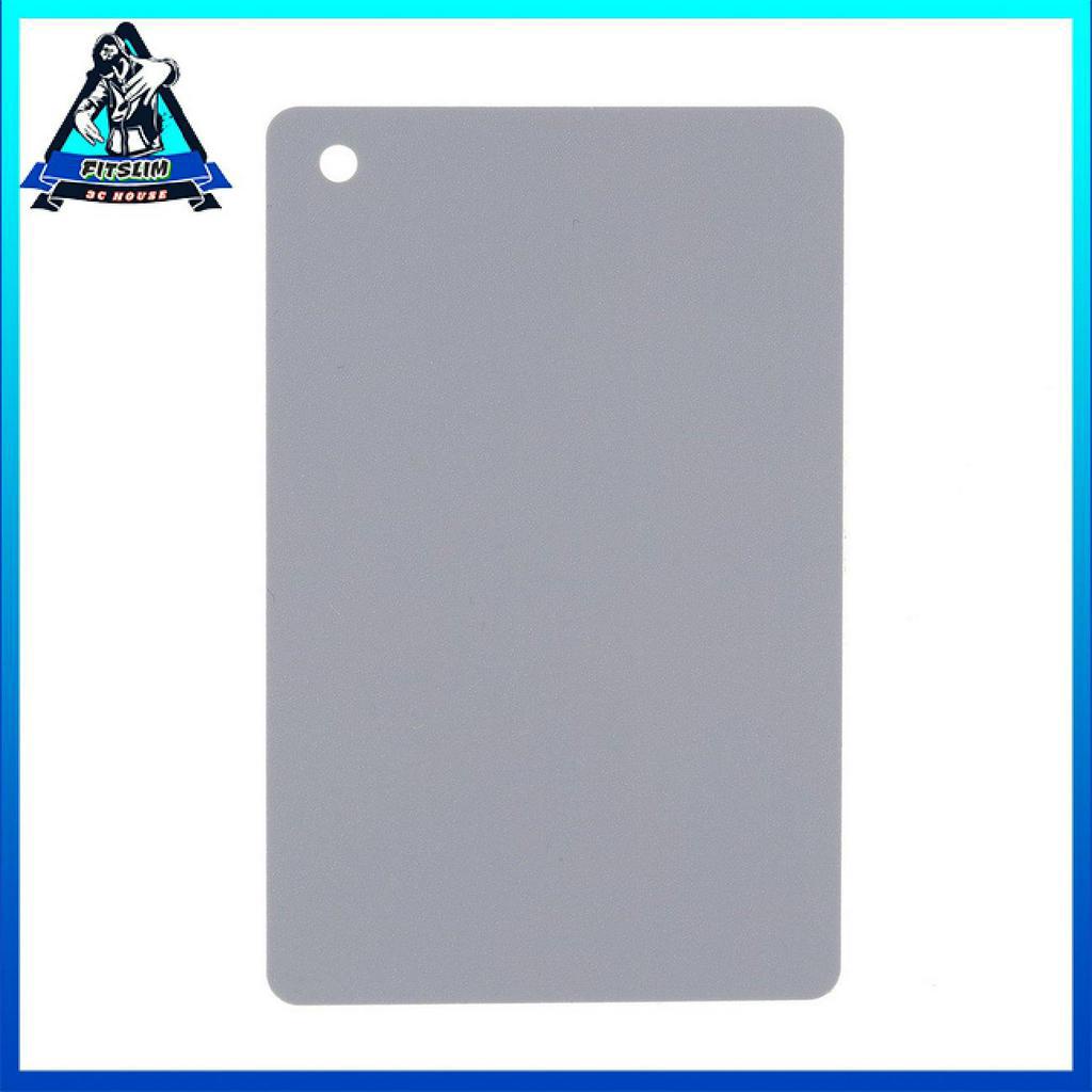 Bộ thẻ cân bằng kỹ thuật số 3 trong 1 trắng xám đen phơi sáng 18%