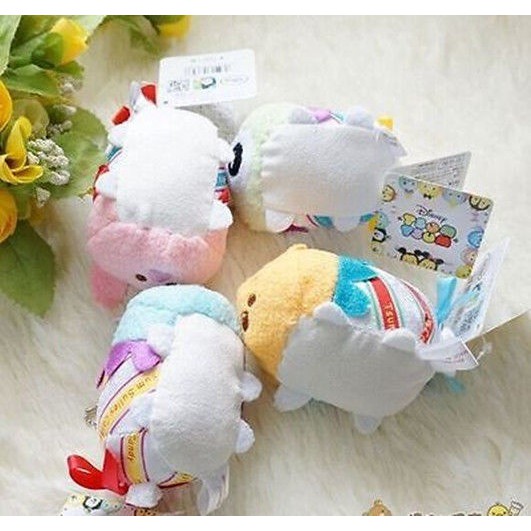 Newest TSUM Candy Kawaii Soft Toy Mike Sulley Piglet Key Ring Bag Decor Doll