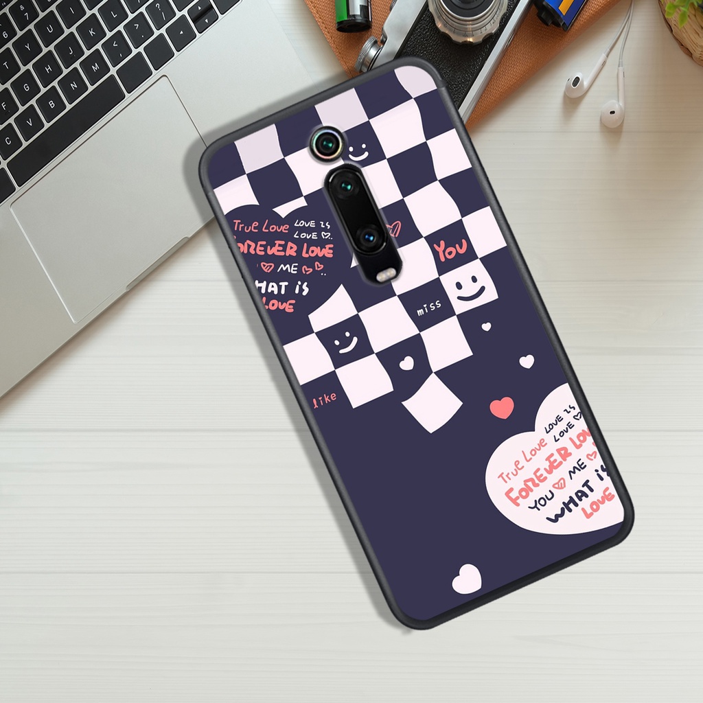 Ốp Lưng XIAOMI REDMI K20 - K30 - REDMI NOTE 4 - NOTE 4X, In Hình &quot;Black Heart&quot; Phong Cách Đẹp.