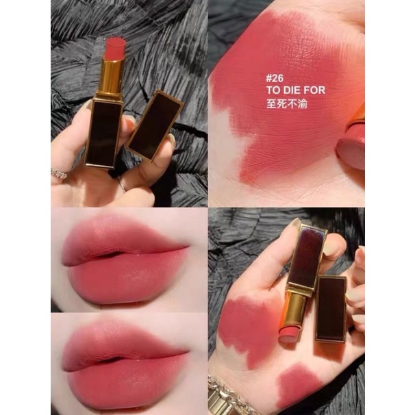 Son Tom Ford 24/27/26/50/51/52 - Tomford Lip Color Satin Matte chính hãng đủ màu
