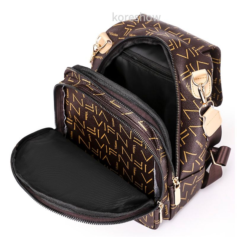 Balo đeo vai bằng da thời trang sành điệu cho nữ