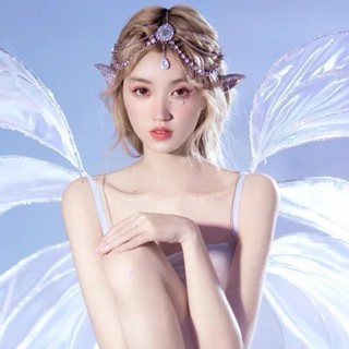 Phụ kiện tóc cô dâu- Vòng đội đầu đính đá