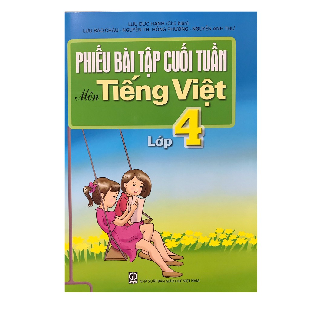 Sách - Phiếu bài tập cuối tuần môn Tiếng Việt lớp 4