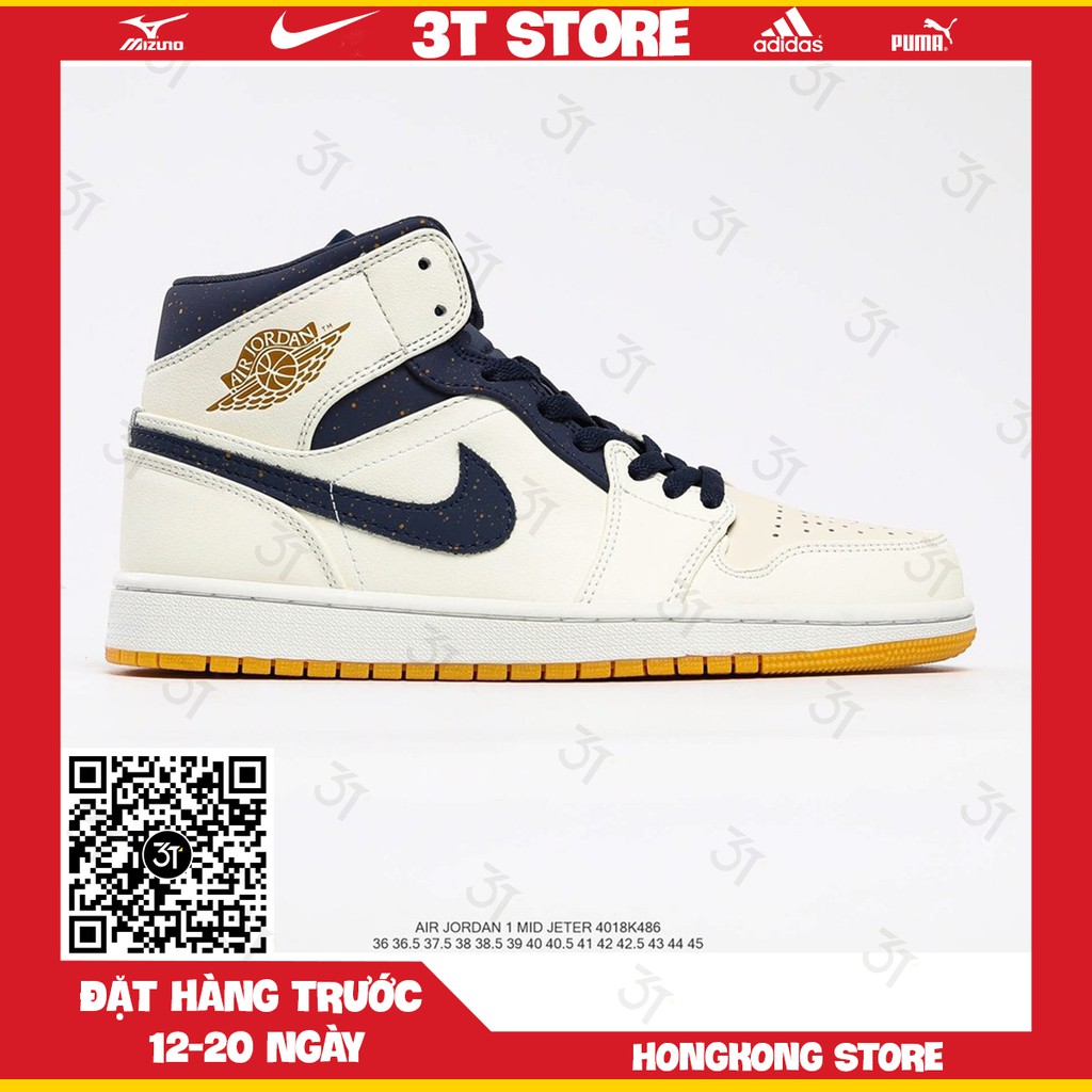 GIÀY SNEAKER MÃ SẢN PHẨM_NIKE AIR JORDAN 1 MID JETER NHIỀU MÀU PHONG CÁCH FULLBOX + FREESHIP KHI MUA 2 SẢN PHẨM