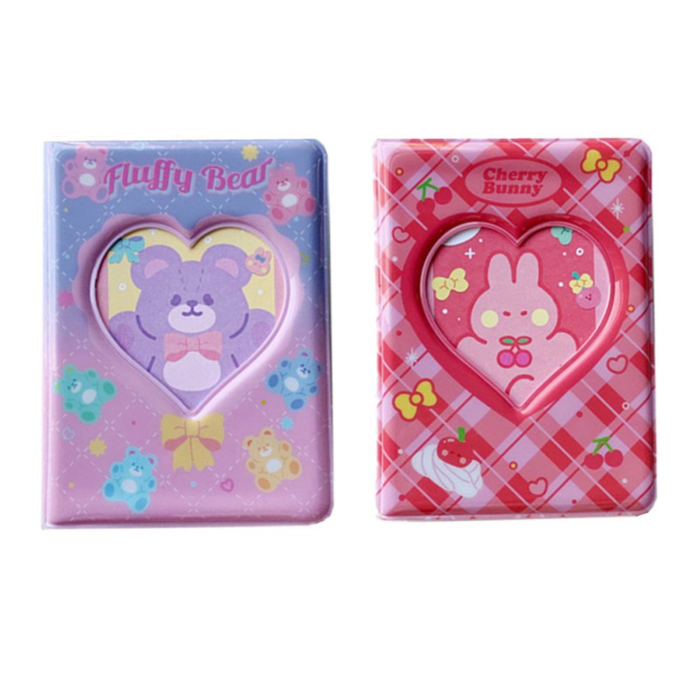 Tập album đựng ảnh nhỏ nhắn hình chú gấu phong cách Hàn dễ thương