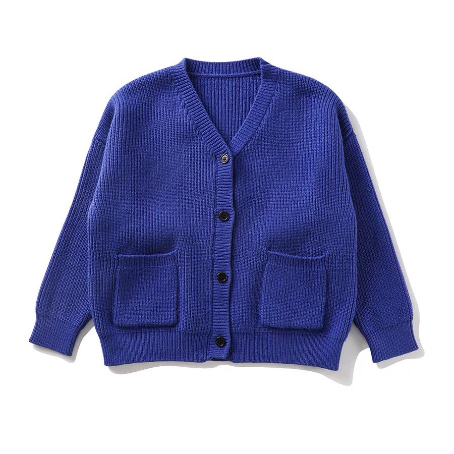 Áo Khoác Len Cardigan Thời Trang Mùa Xuân Mới Cho Bé Trai 2022