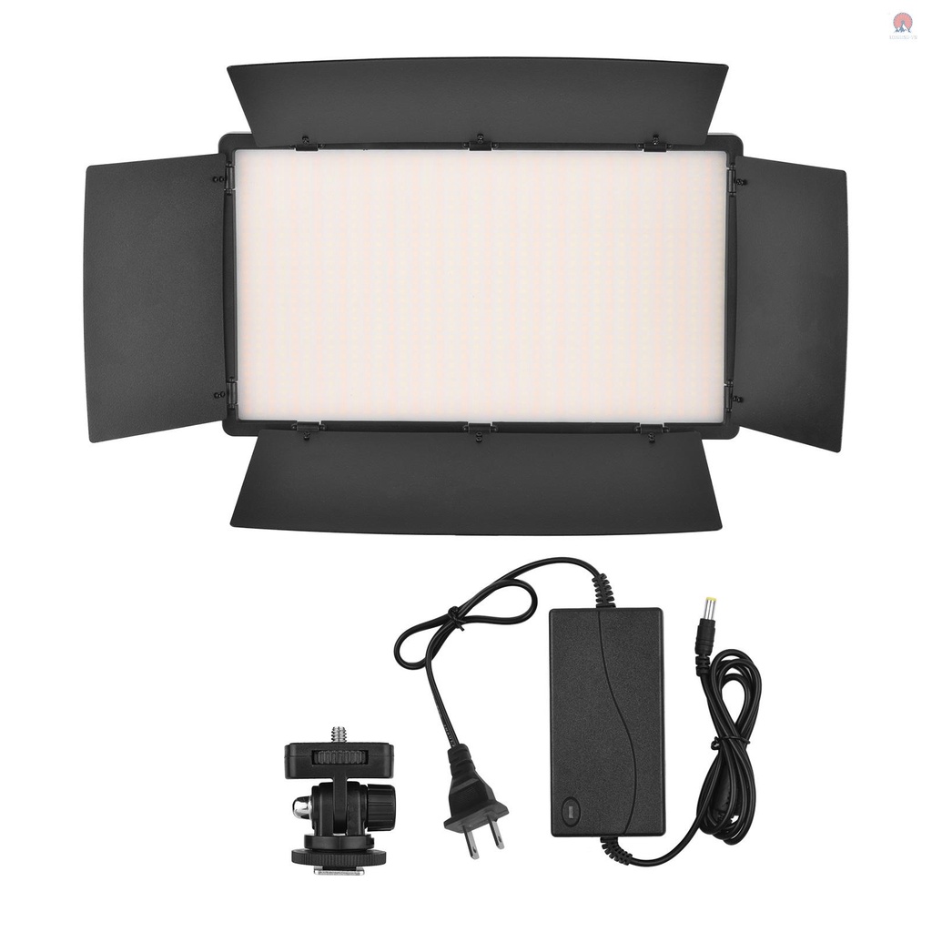 Bảng Đèn LED 800 Bóng ECVN Andoer Chuyên Nghiệp Có Thể Điều Chỉnh Nhiệt Độ 3200-5600K 1/4
