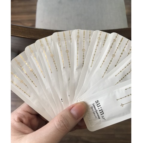 Combo 10 gói sample tinh chất tái sinh da su:m37 losec Summa elixir Serum