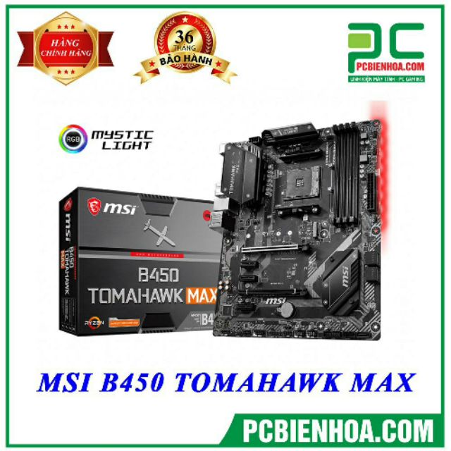 MAINBOARD MSI B450 TOMAHAWK MAX