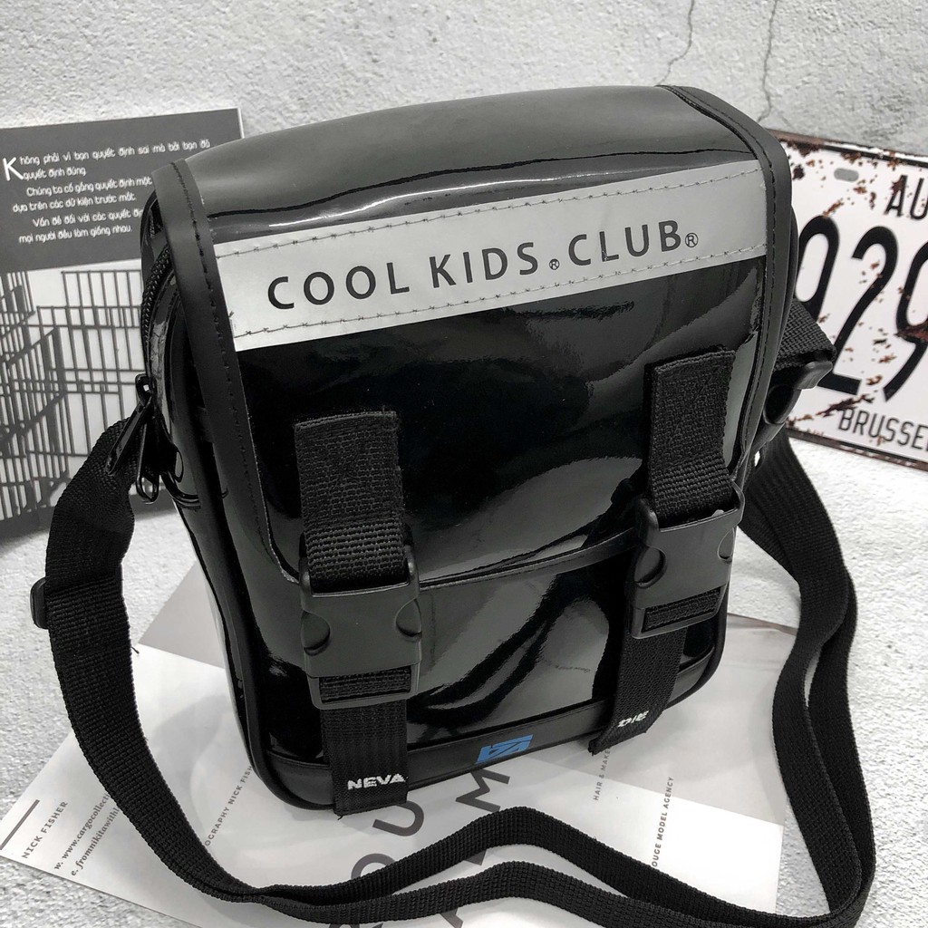 Túi đeo chéo nam nữ Coolkids chống nước cao cấp phản quang Balo4.0