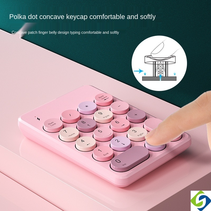 Bàn Phím Số Không Dây Bluetooth Kỹ Thuật Số Và Bàn Phím Số Máy Tính Để Bàn Văn Phòng