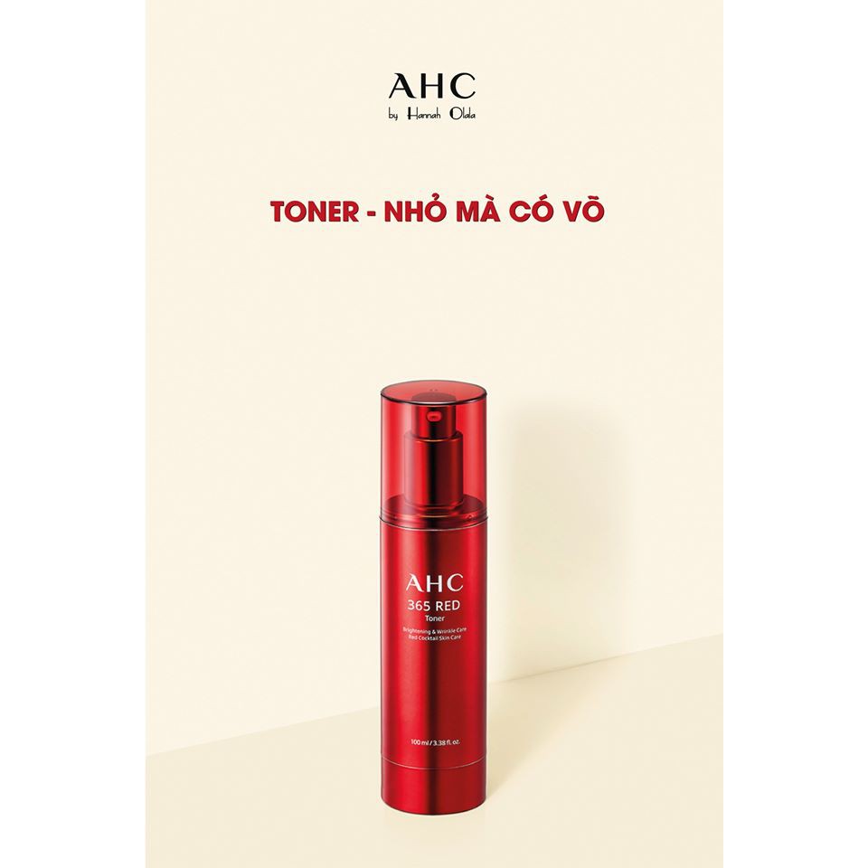 Nước Cân Bằng Chống Lão Hóa AHC 365 Red Toner 100ml