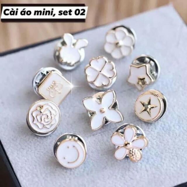 10 Sét cài áo 10 chiếc