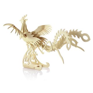 Đồ Chơi Lắp Ráp Gỗ 3D Mô Hình Phượng Hoàng Phoenix